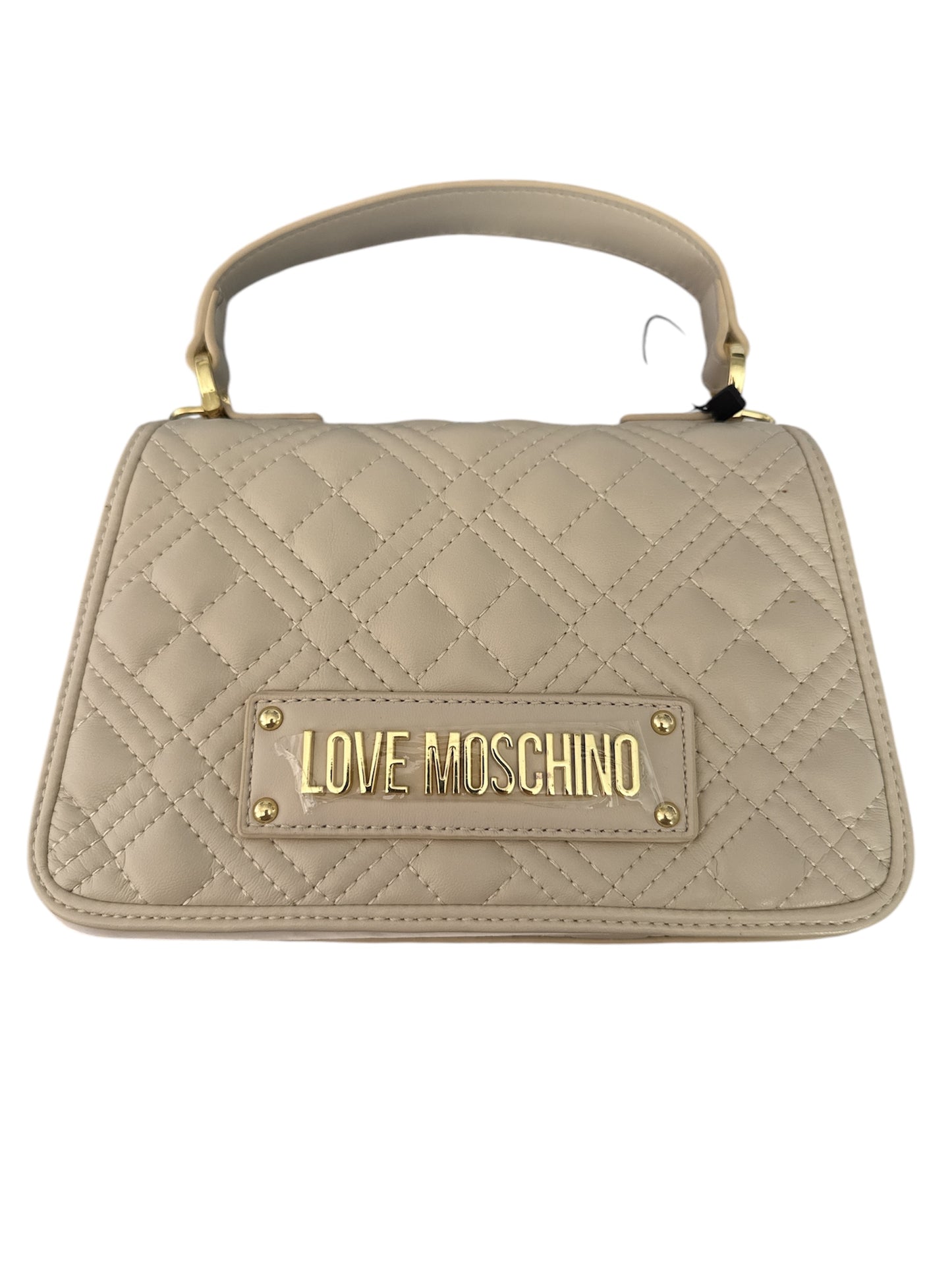 Love Moschino Beige Polyethylene Women Handbag