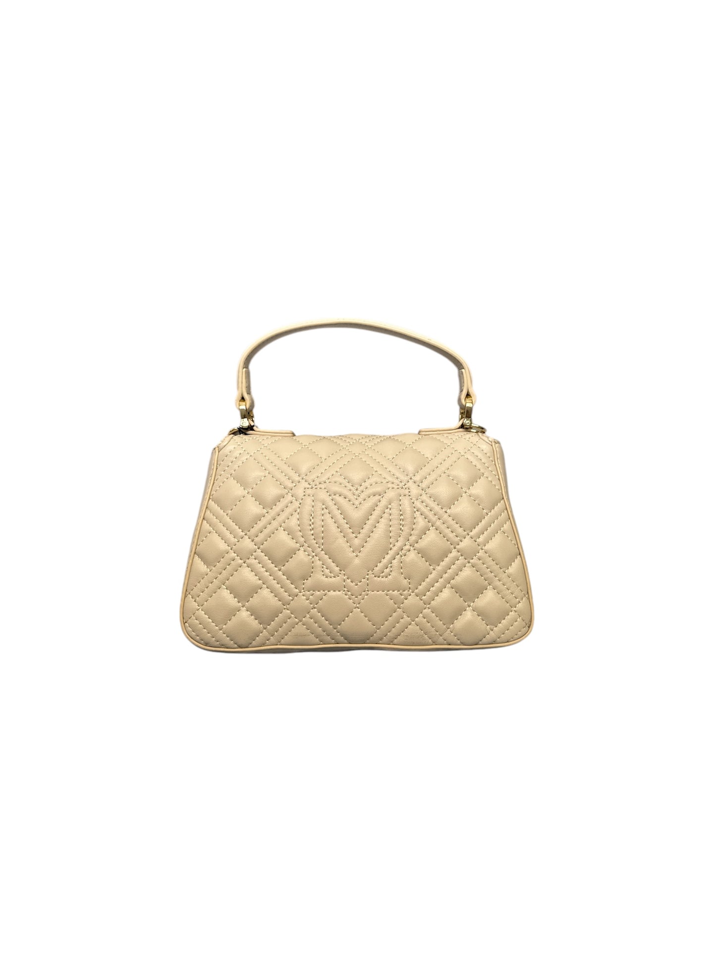 Love Moschino Beige Polyethylene Women Handbag