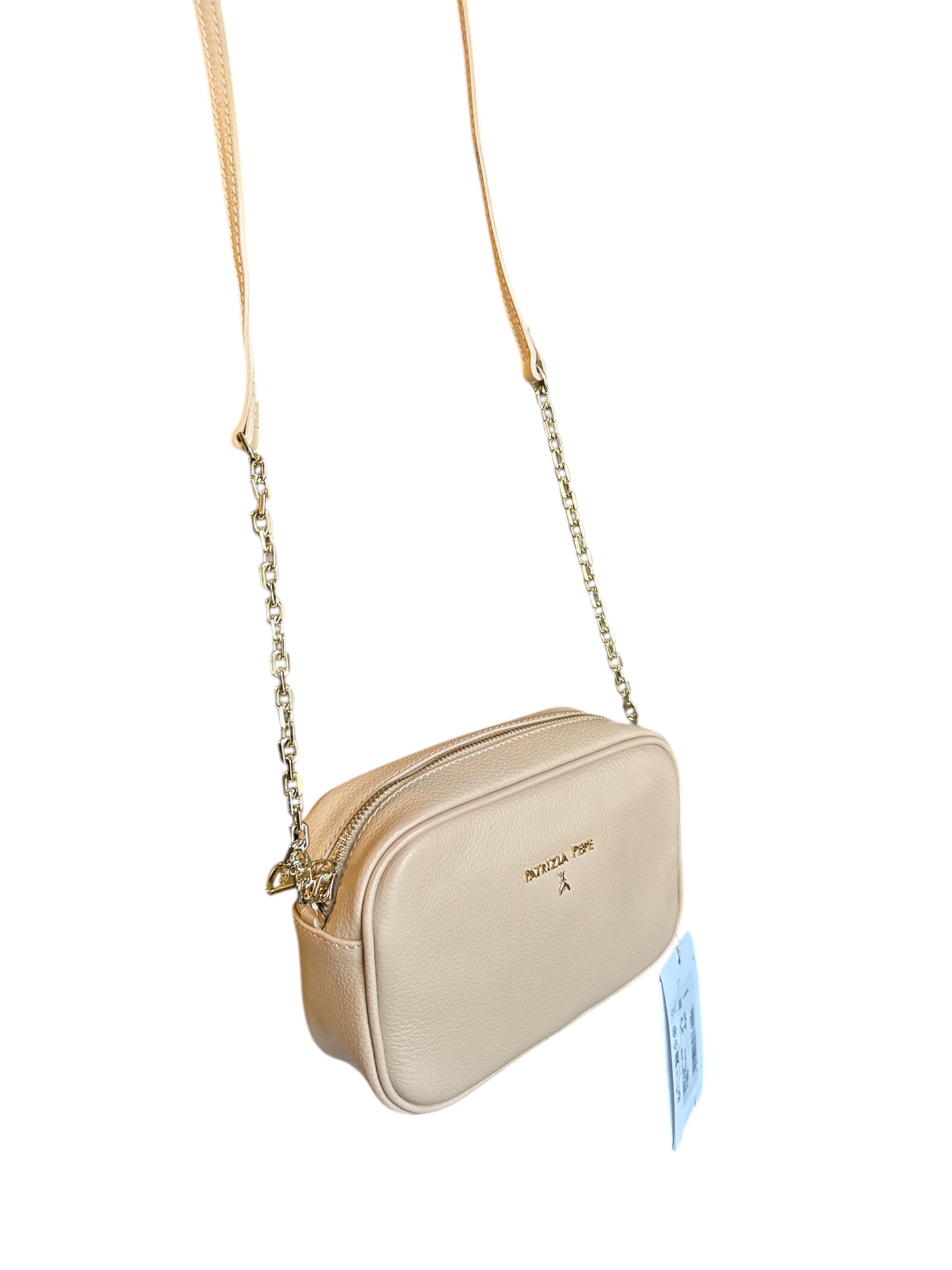Beige Leather HandBag Patrizia Pepe