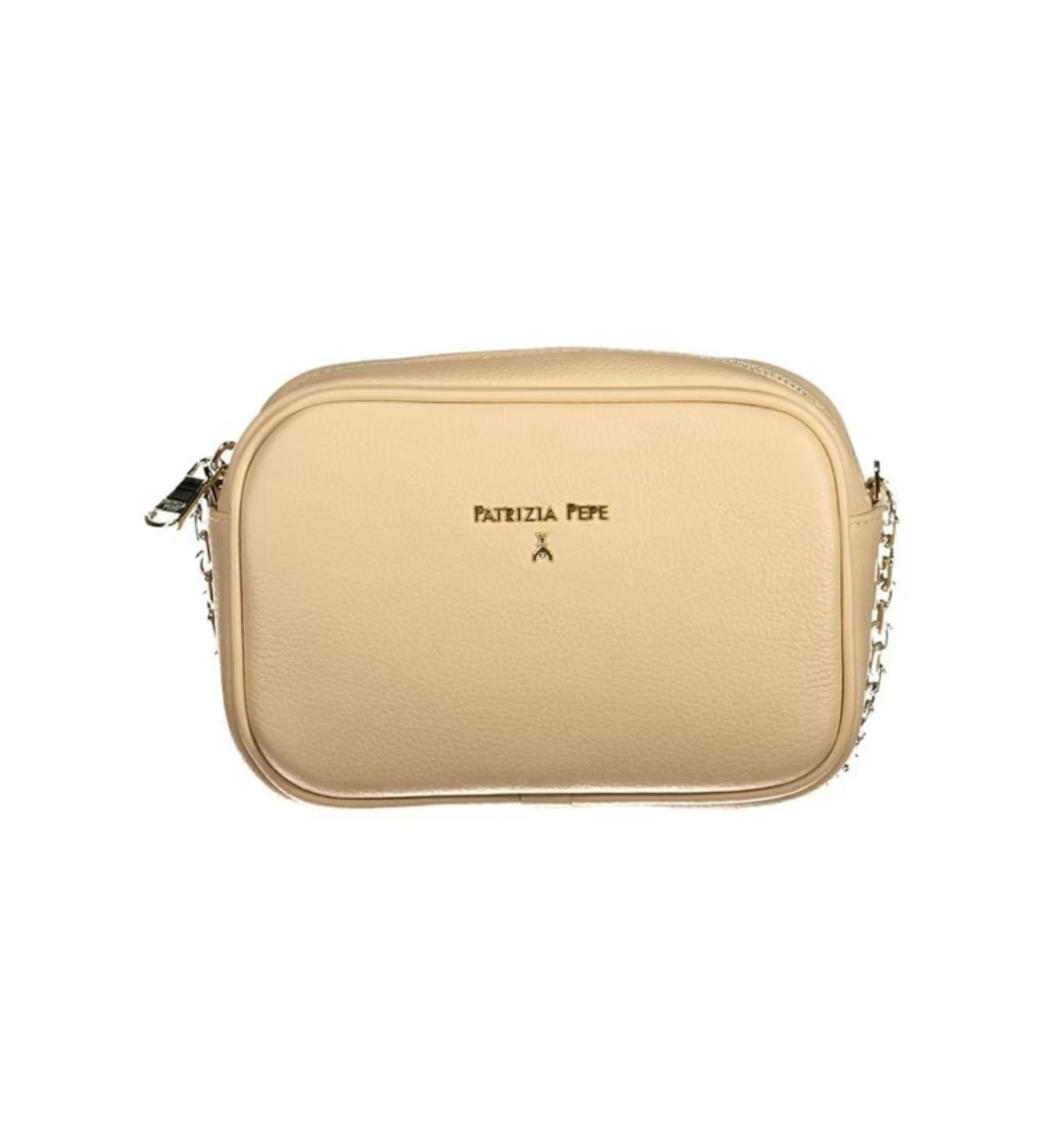 Beige Leather HandBag Patrizia Pepe