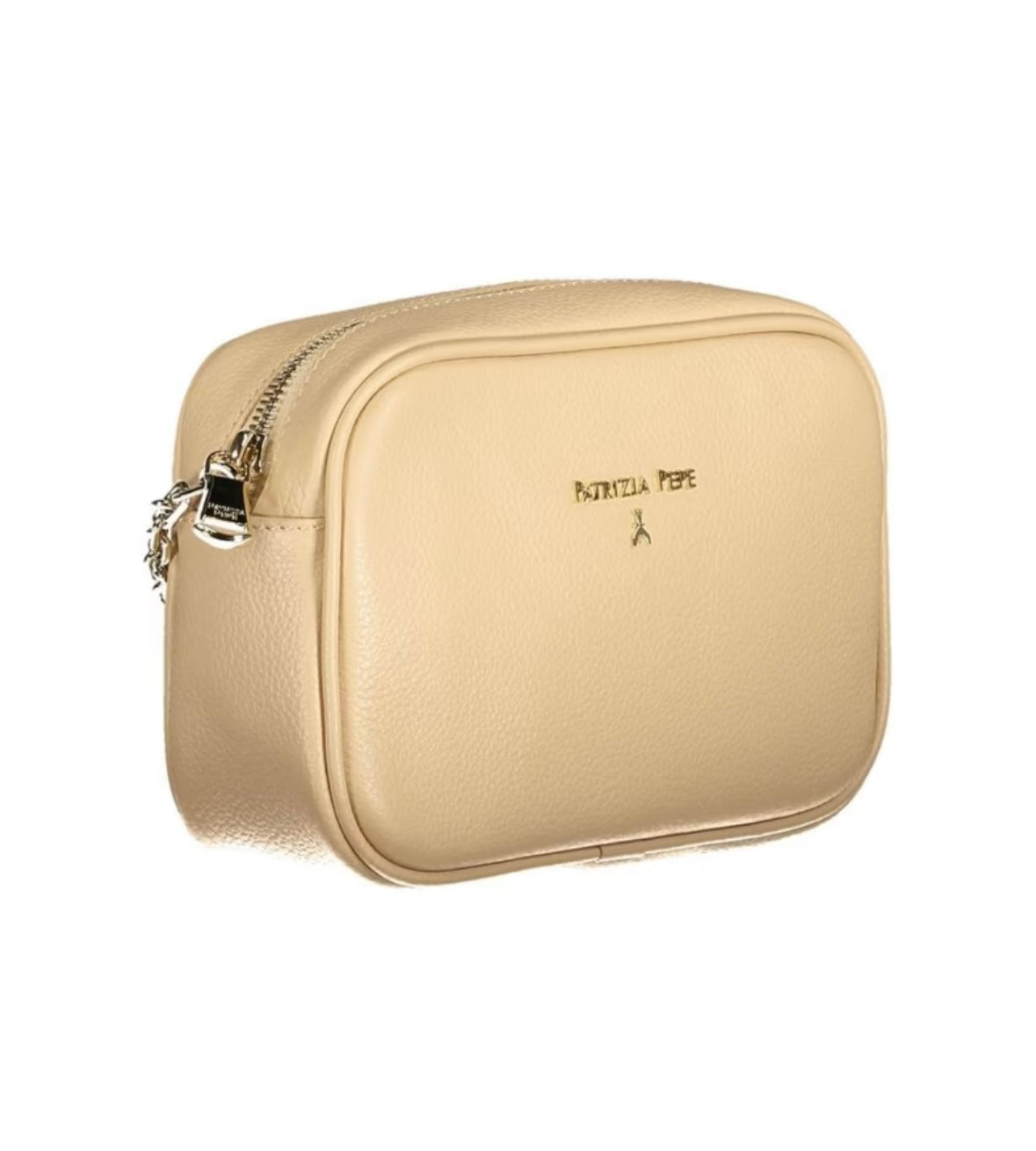 Beige Leather HandBag Patrizia Pepe