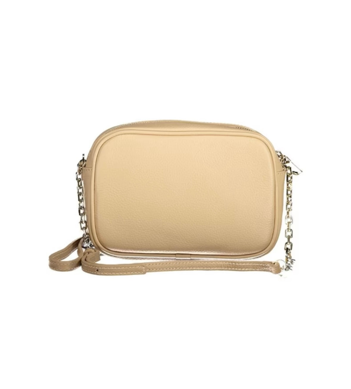 Beige Leather HandBag Patrizia Pepe
