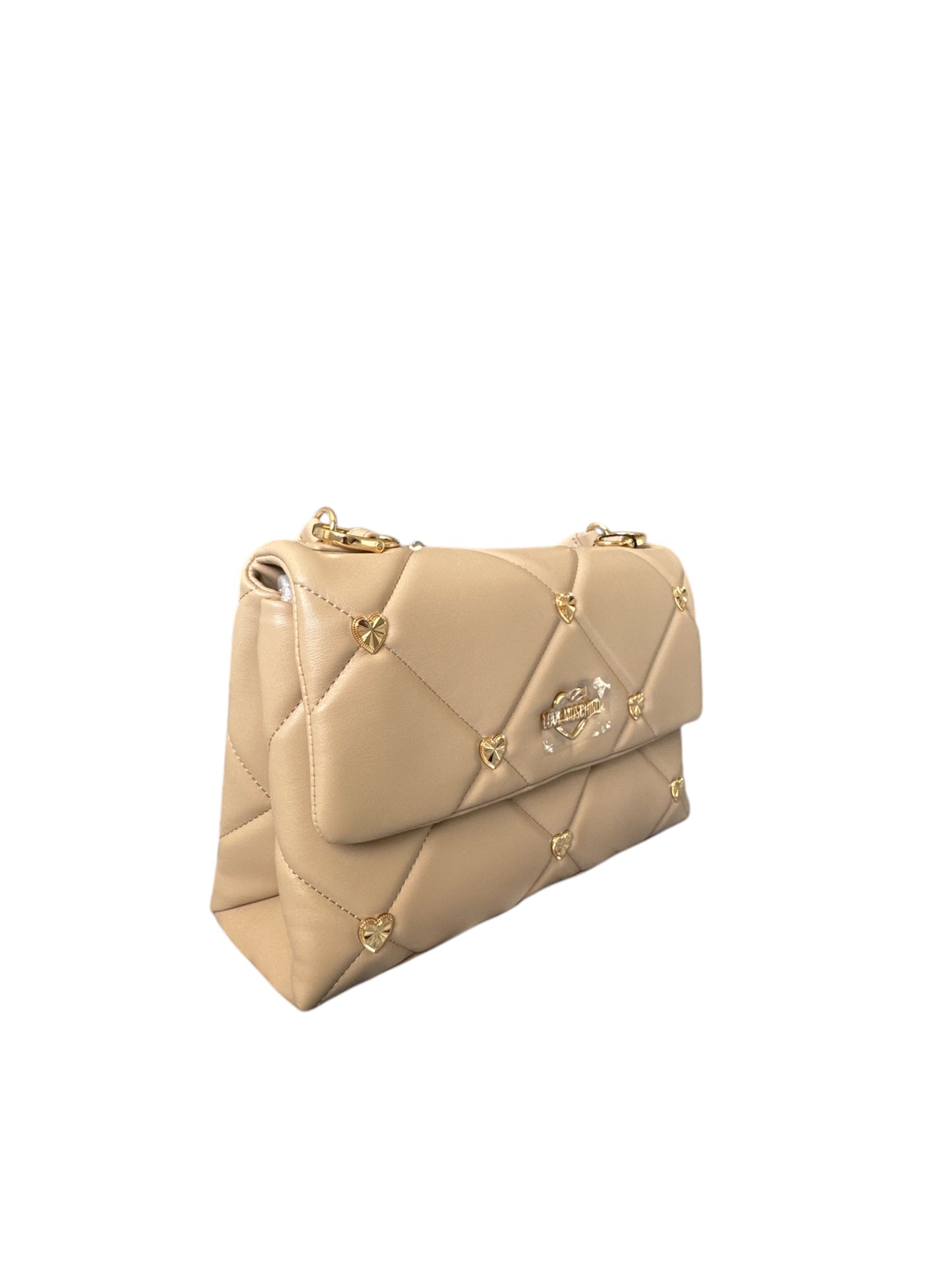 Love Moschino Beige Polyethylene Handbag
