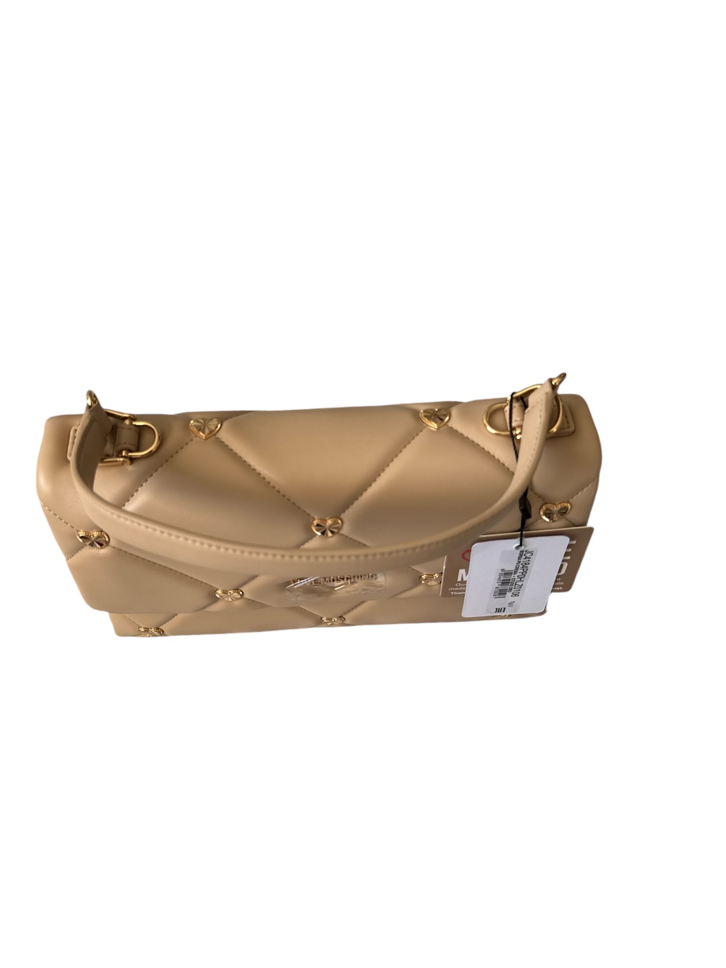 Love Moschino Beige Polyethylene Handbag
